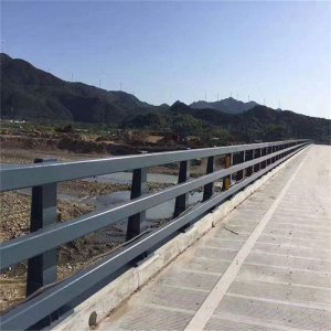 不銹鋼橋梁防撞護欄 黑色